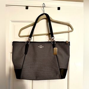 Coach Ava Legacy Jacquard, Free Coach Wristlet with Purchase